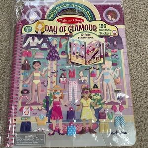 Melissa and Doug Day of Glamour Sticker book